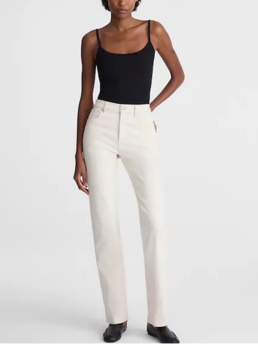 Madewell The Petite Longline Straight Jean in vintage canvas Size 24P
